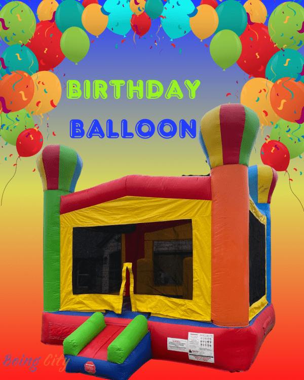 14’ Birthday Balloon Bouncer