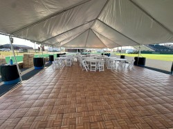 Inside20tent20with20tables20and20chairs 1739539245 Large Frame Tents (10 X 10 - 30 x 70) Click for Prices