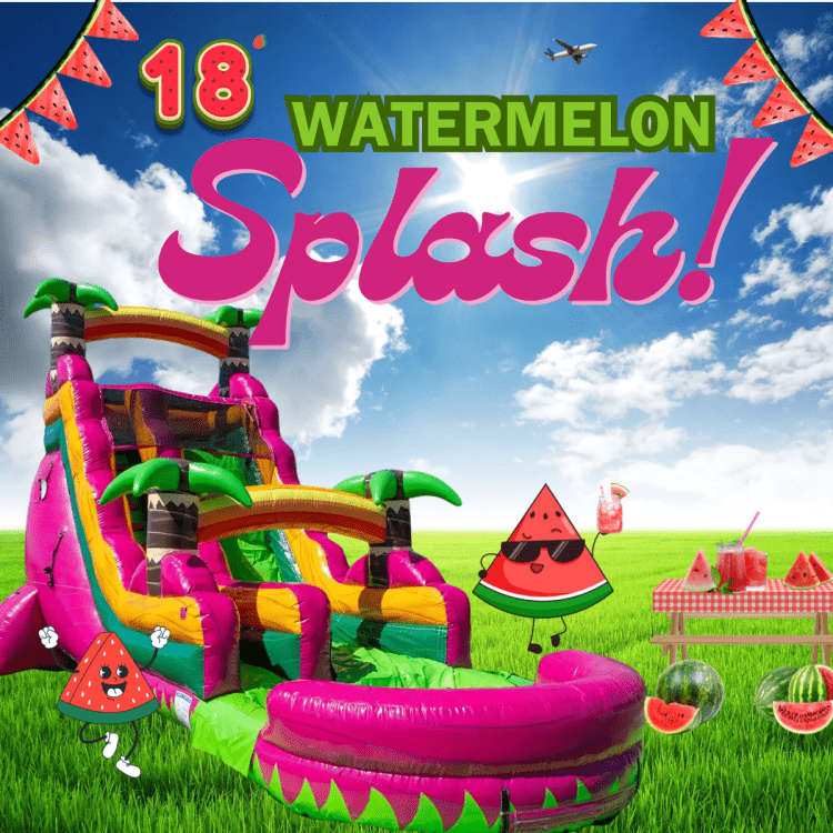 18’ Watermelon Splash! Slide