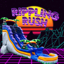 18’ Rippling Rush Slide