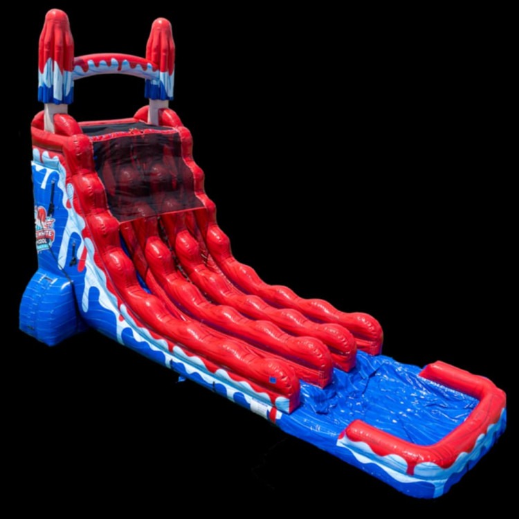 24’ Red White & Cool Dual Lane