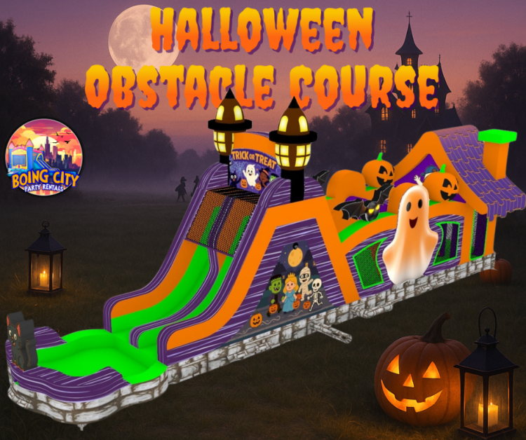 47' Halloween Obstacle Course