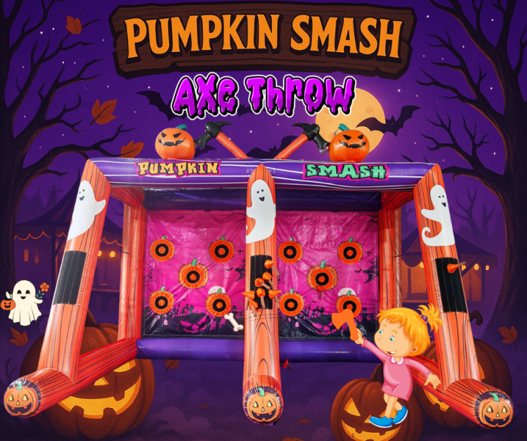 Pumpkin Axe Throw