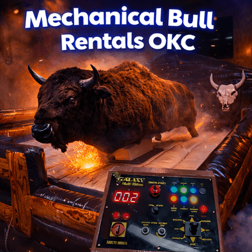 Mechanical Bull Rentals In OKC OK - Boing City Party rentals