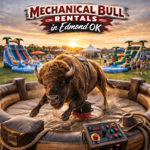 Mechanical Bull Rentals in Edmond Oklahoma - Boing City Party Rentals