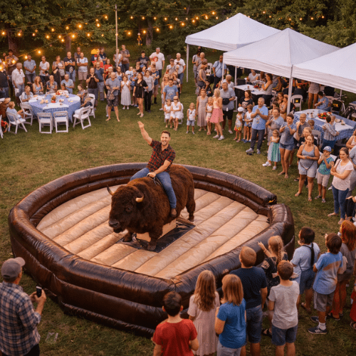 Mechanical Bulls For Rental in Norman OK - Boing City Party Rentals