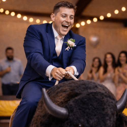 Mechanical Riding Bull For Rent in Oklahoma City OK - Boing City Party Rentals