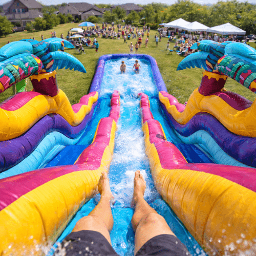 Rent A Water Slide in Norman OK - Boing City Party Rentals