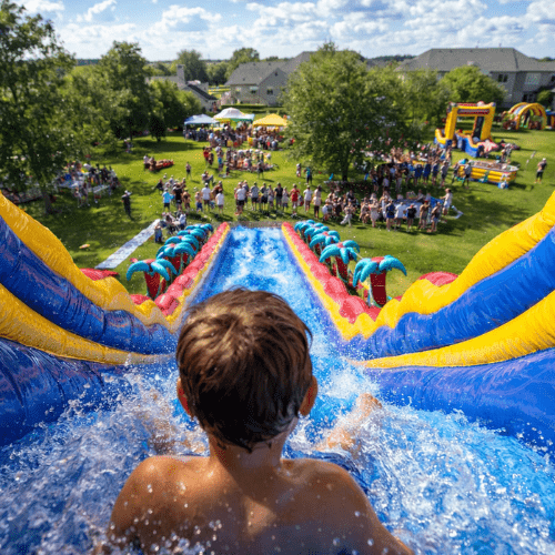 Water Slide Rentals In OKC Oklahoma - Boing City Party Rentals