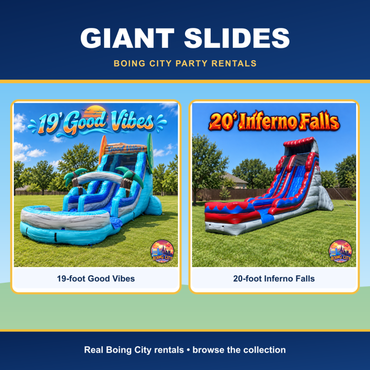Giant Slides (20'+)